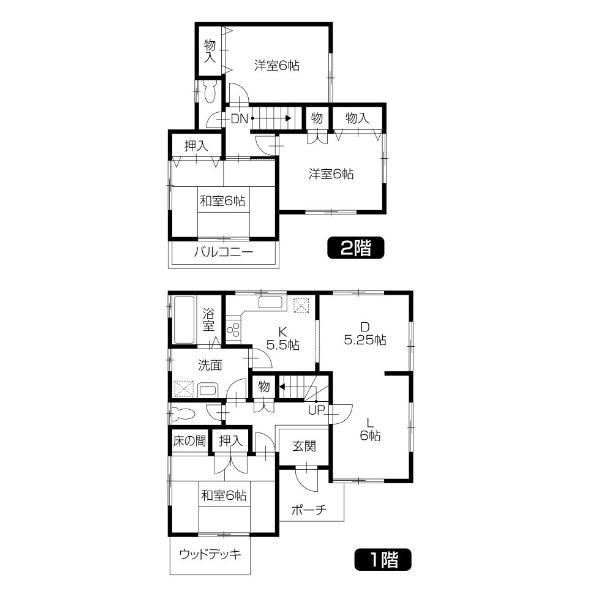 Floor plan. 12,980,000 yen, 4LDK, Land area 120 sq m , It becomes a building area of ​​99.36 sq m floor plan.
