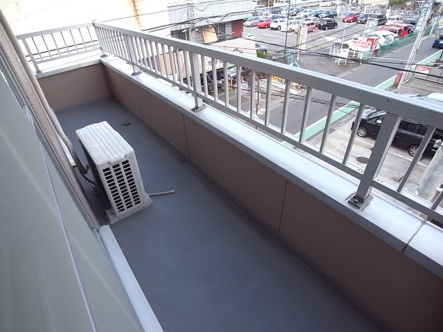 Balcony. East-facing veranda