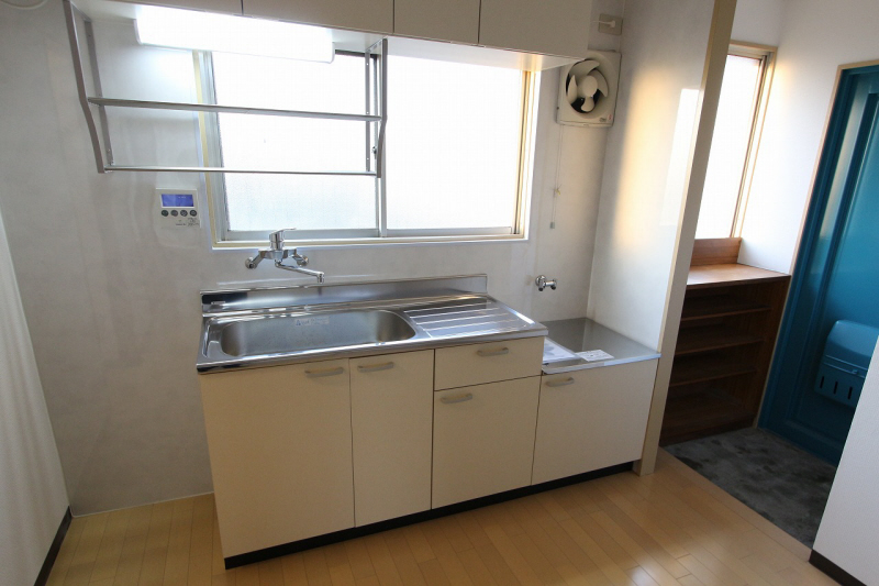 Kitchen. Image Photos. Photograph is of a separate room.
