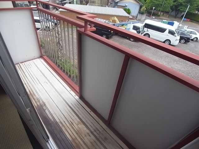 Balcony. It is a veranda