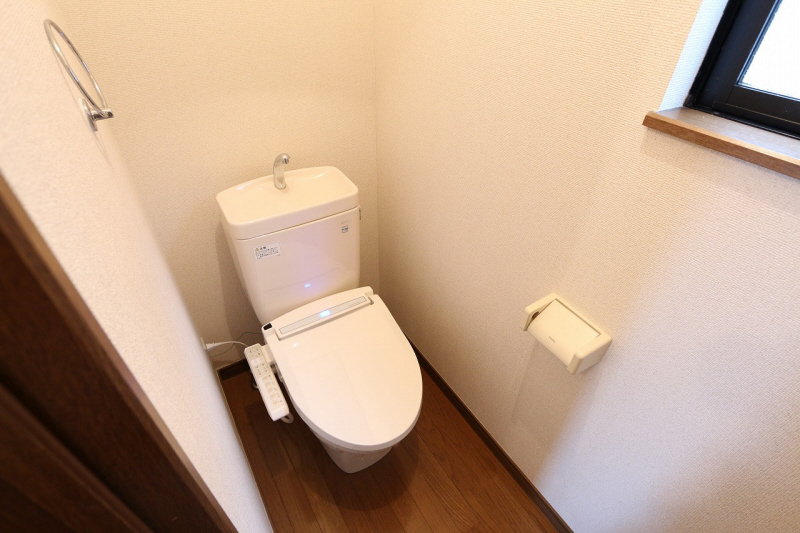 Toilet. Image is a photograph.