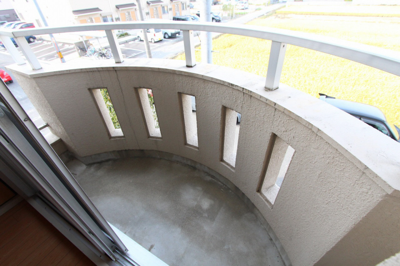 Balcony.  ※ B201, Room interior photo reference of