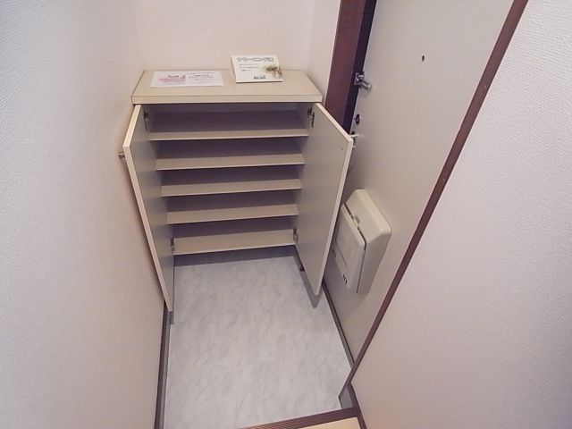 Entrance. With cupboard