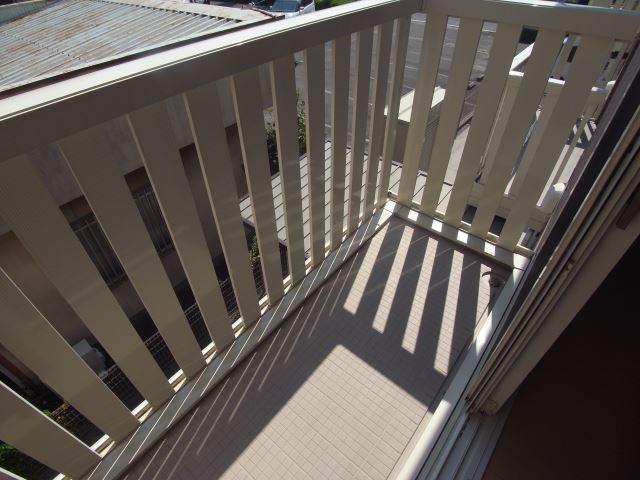 Balcony. Sunny nice veranda