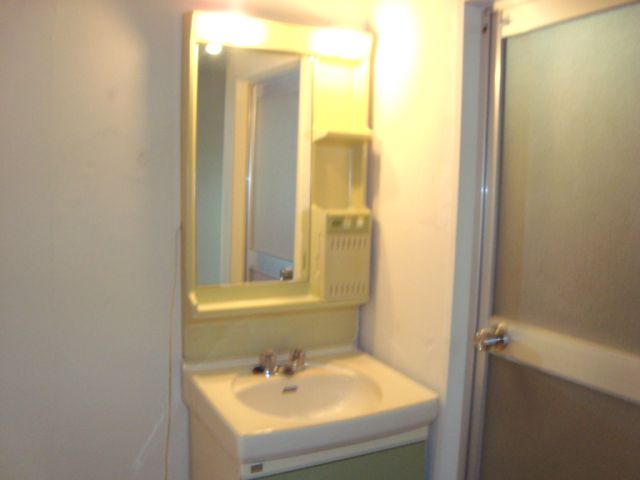 Washroom. It is an independent basin with vanity