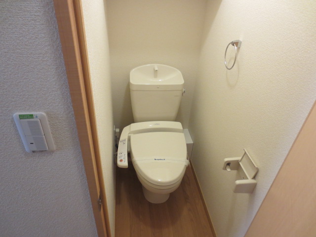 Toilet. Warm water washing toilet seat