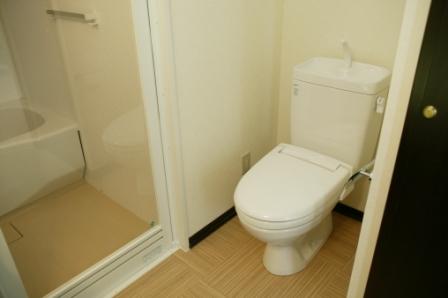 Toilet. Toilet with a sense of openness