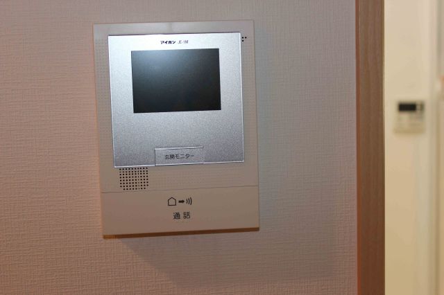 Security. Peace of mind in the monitor with intercom