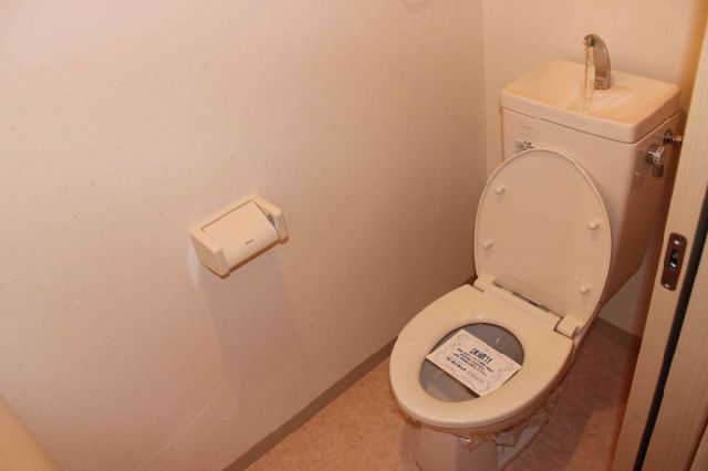 Toilet. Of course, it is Western-style toilet