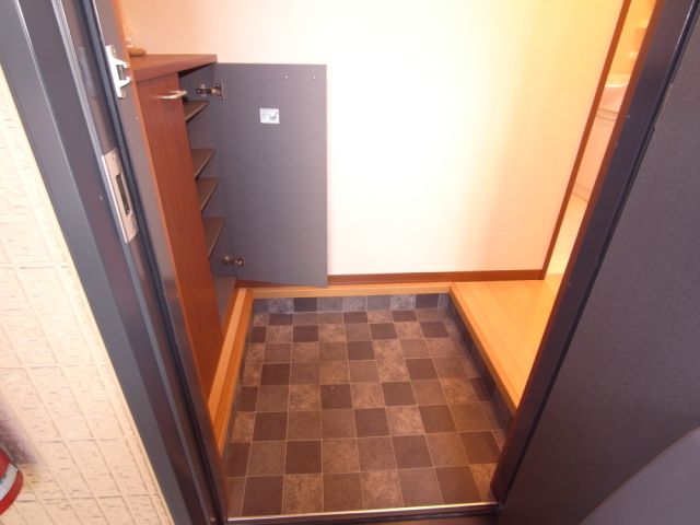 Entrance. Equipped cupboard