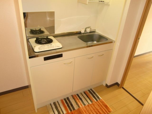 Kitchen. With bite stove With Matt