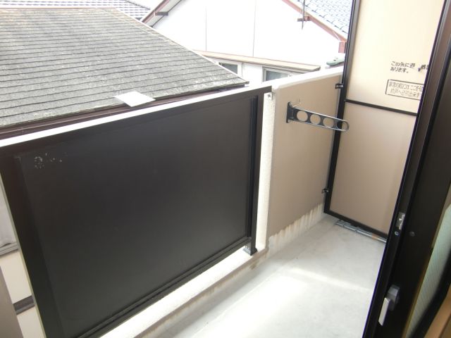 Balcony. Bright veranda