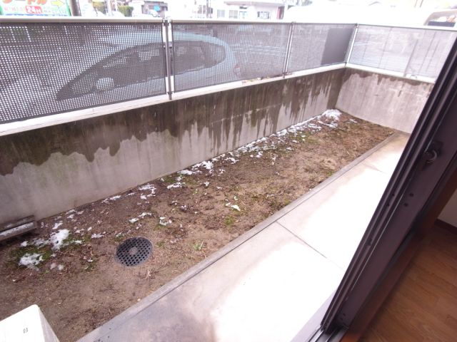 Balcony. Also spacious veranda space.