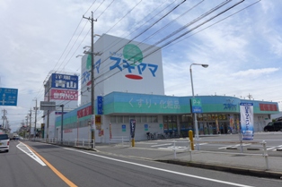 Dorakkusutoa. Drag Sugiyama until (drugstore) 870m