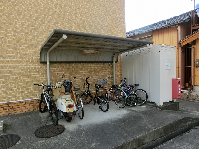 Other common areas. Bicycle-parking space