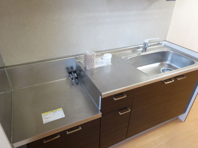 Kitchen. It is the kitchen with a window that can ventilation