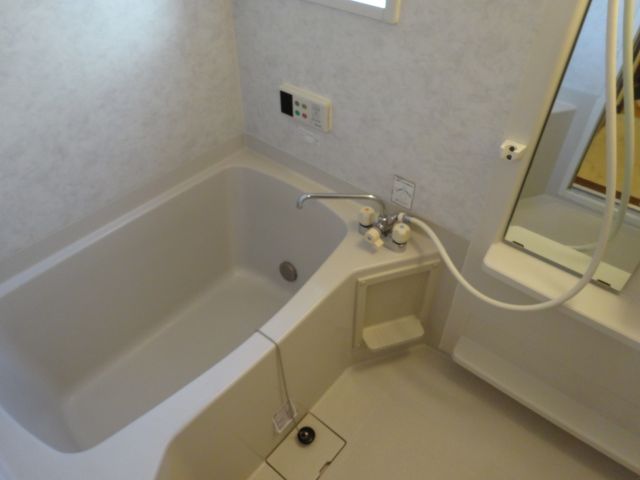 Bath. Windows with ventilation is attached and spacious bath