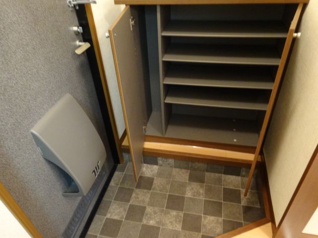 Entrance. Sunny veranda