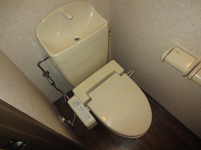 Toilet. Warm water washing toilet seat