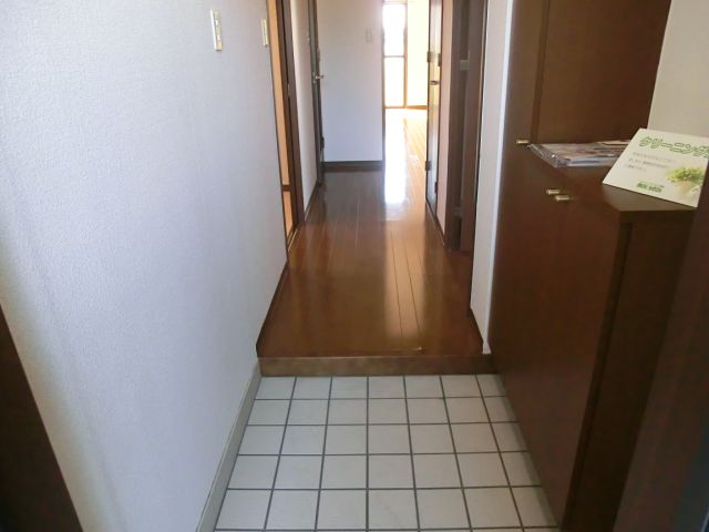 Entrance. There is storage in the hallway, The room will be clean.