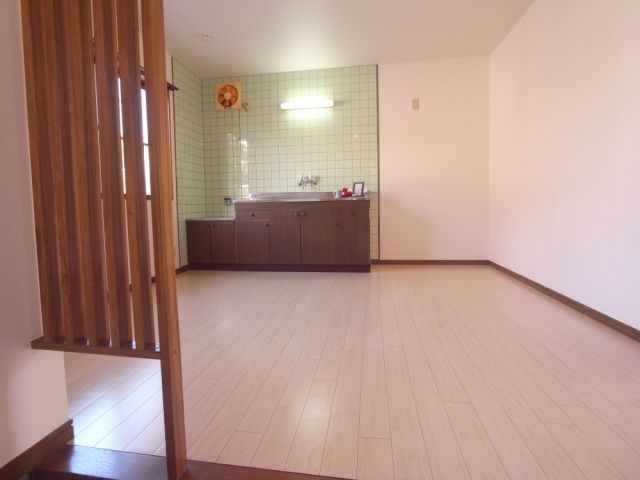 Living and room. Floor was also Mashi re-covered with a new one.