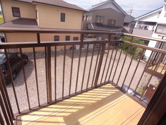 Balcony. Spacious use veranda!