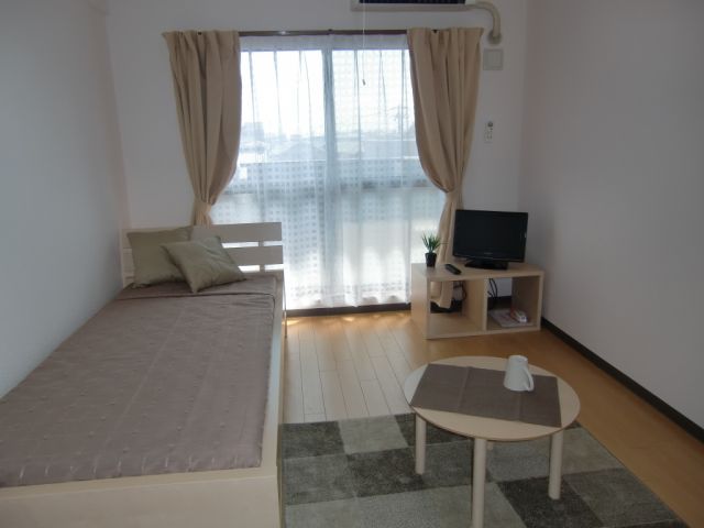 Living and room. Stylish furniture, With consumer electronics