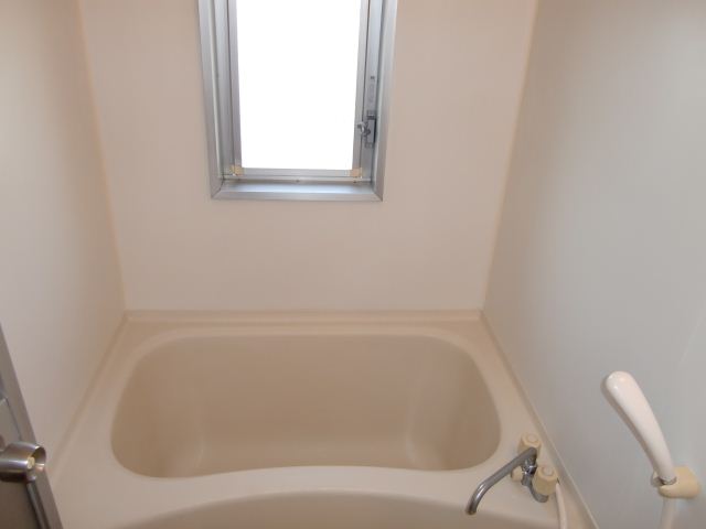 Bath. Good day in the large windows