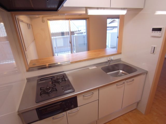 Kitchen. This is a system kitchen counter