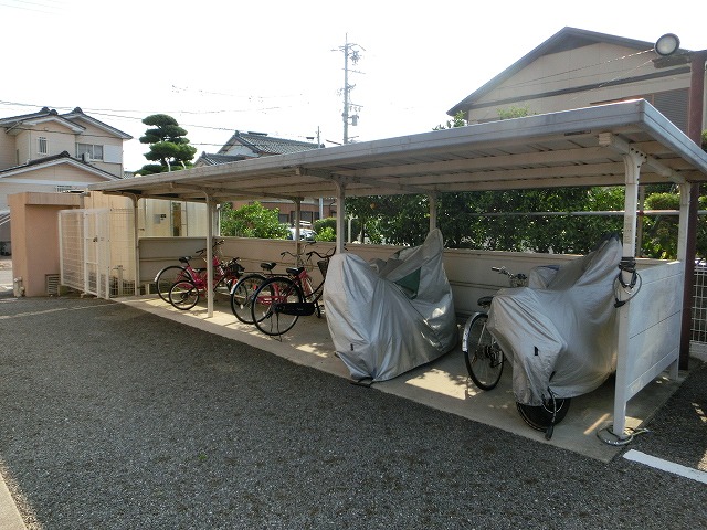 Other common areas. Bicycle-parking space