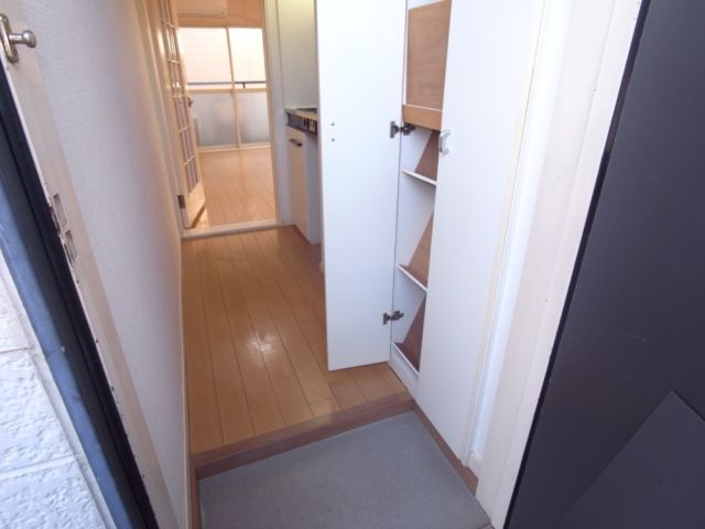 Entrance. It is with a loft