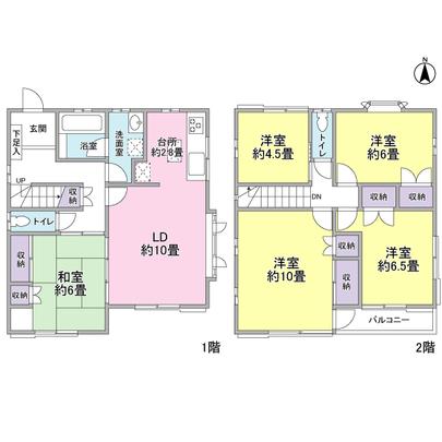 Floor plan. 5LDK type renovation completed