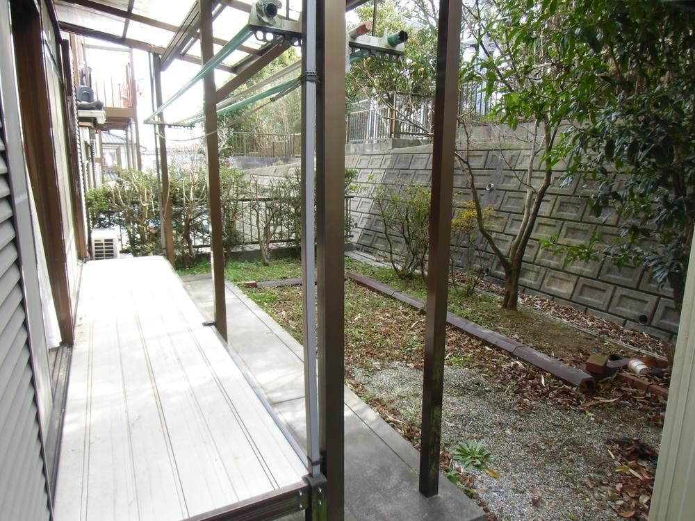 Garden. Private garden of big south