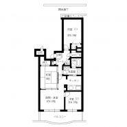 Floor plan. 3LDK, Price 5.75 million yen, Footprint 65.7 sq m , Balcony area 11.39 sq m