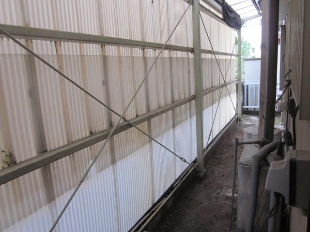 Other. Back door around