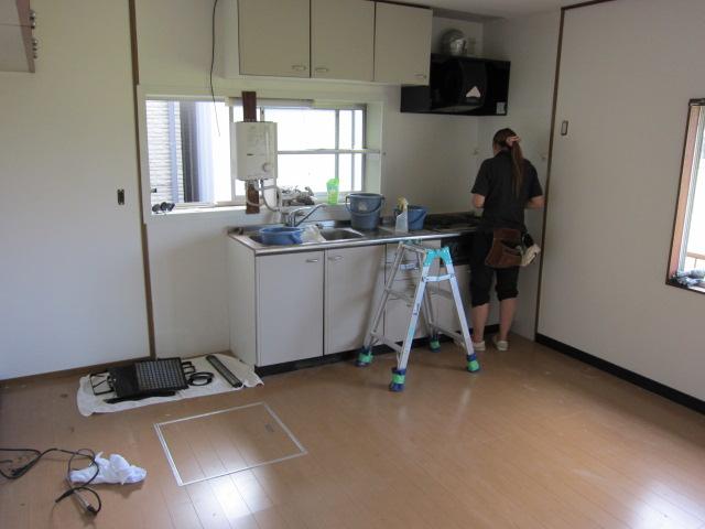 Living. Local (10 May 2013) Shooting After (renovation final during the cleaning)