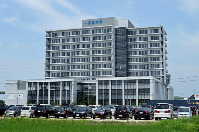 Hospital. Social care corporation apricot Ling Board Ichinomiya 1921m to the west hospital