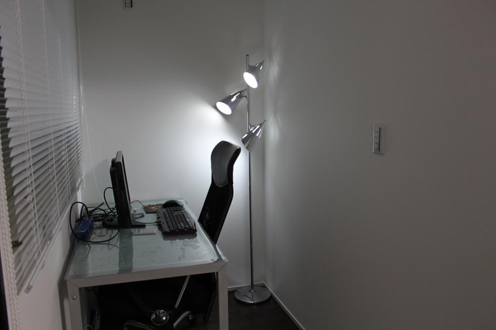 Other. Study. Roadside tree is visible from the window of the study front.