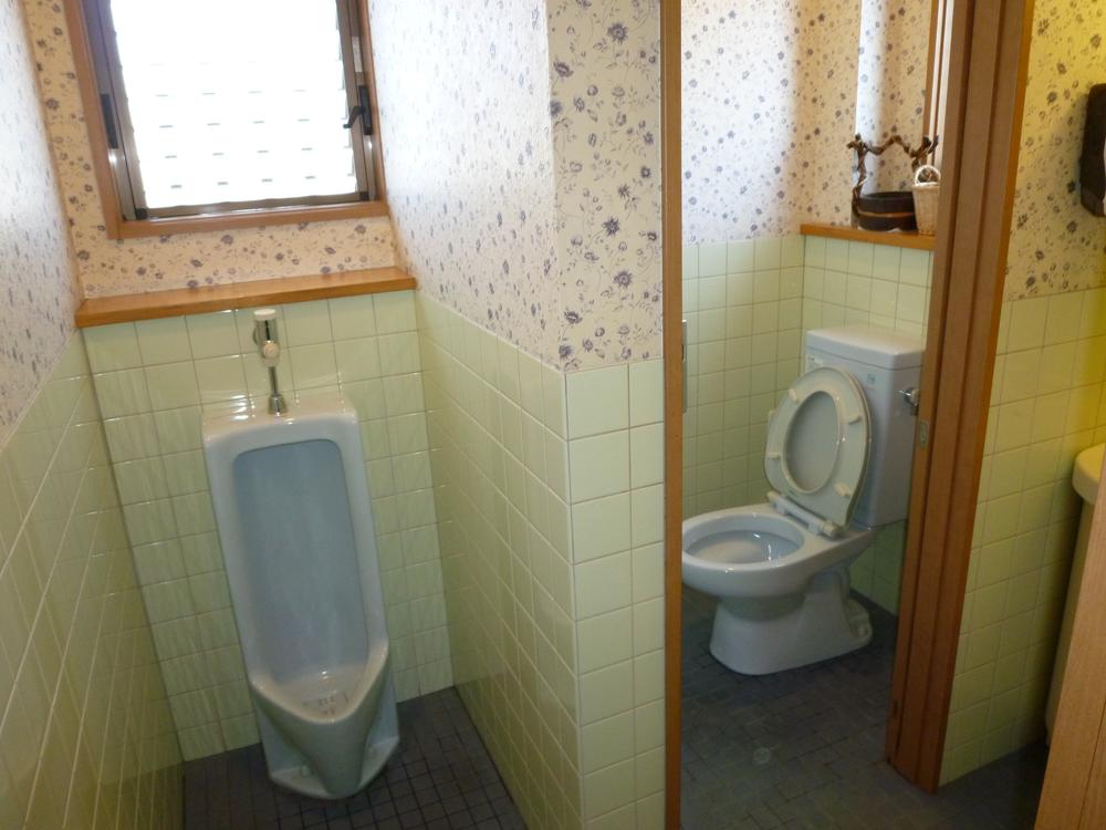 Toilet. Store restroom