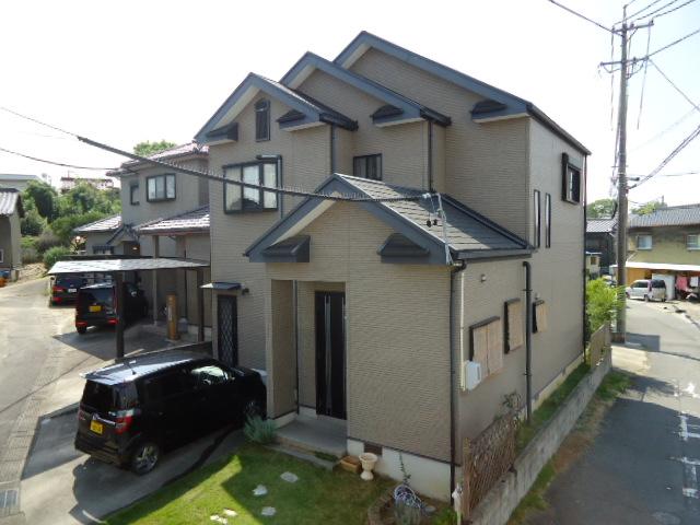 Hill photo. Building appearance [northwest] site (January 2014) Shooting