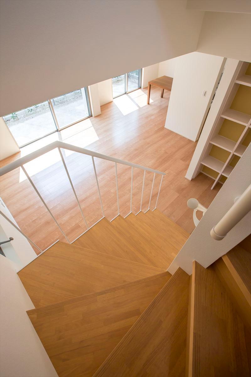 Other introspection. Building B spiral staircase