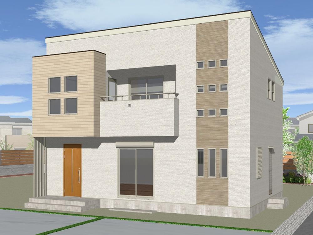 Rendering (appearance). (No. 4 place House) Rendering