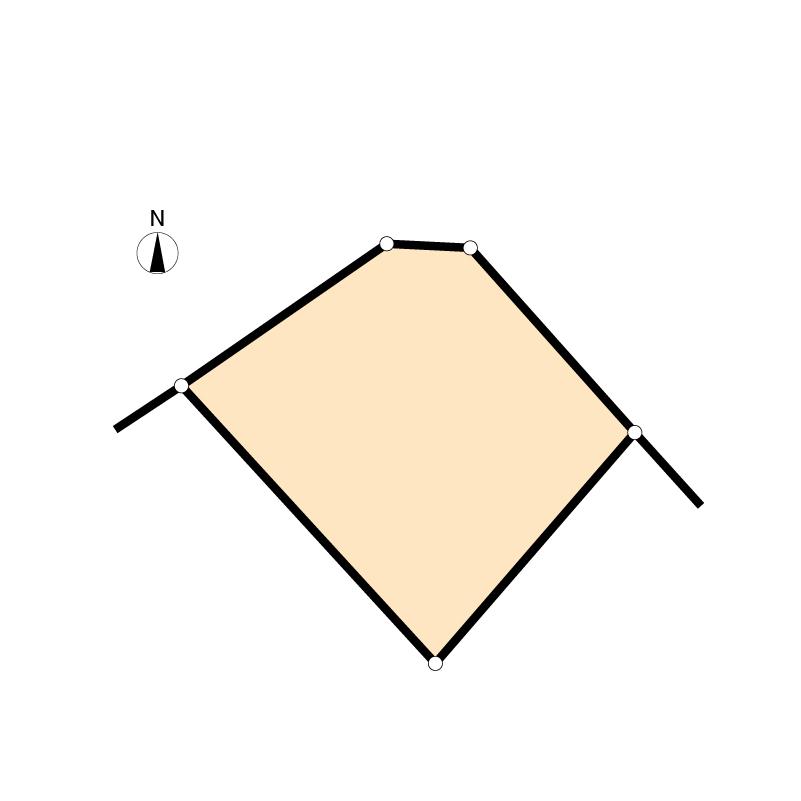 Compartment figure. Land price 16 million yen, Land area 133.91 sq m
