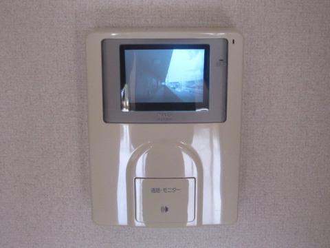 Security. Intercom with a camera