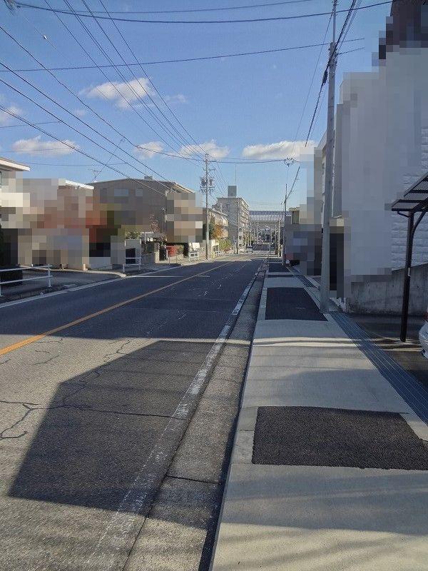 Local photos, including front road. Kitadoro about 12m