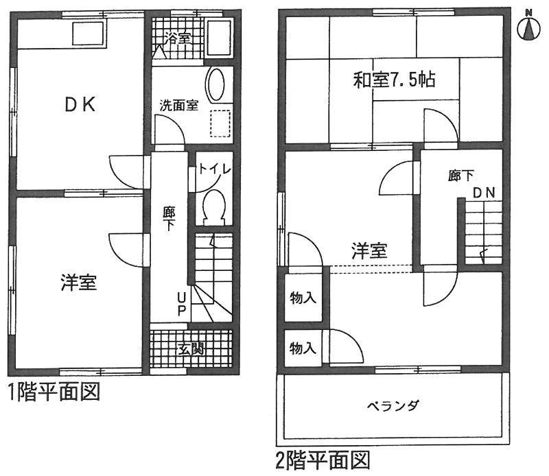 Floor plan. 10.8 million yen, 3DK, Land area 52.89 sq m , Building area 66.24 sq m