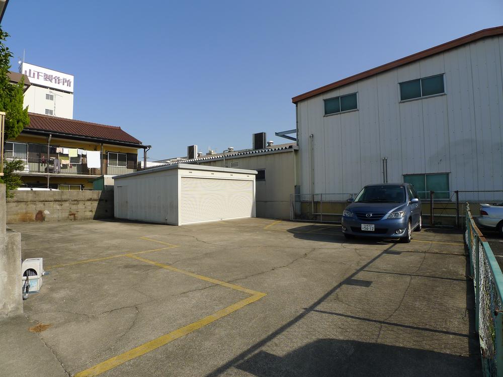 Parking lot. Local (12 May 2012) shooting