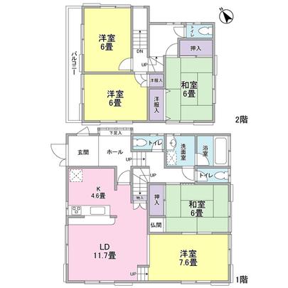 Floor plan. 5LDK type