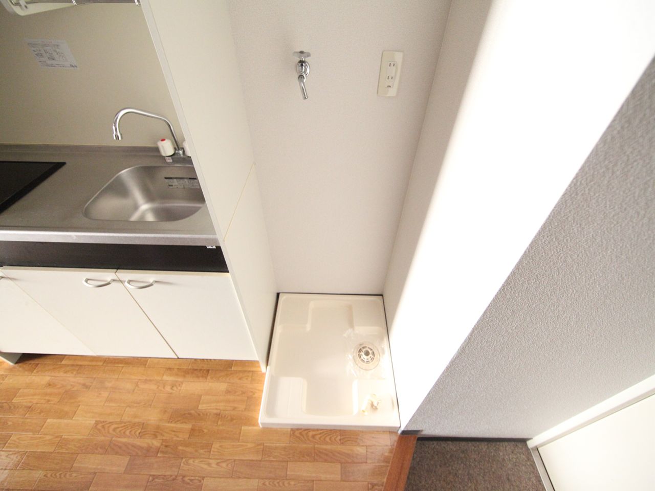 Other room space. Indoor Laundry Storage You can washing machine available