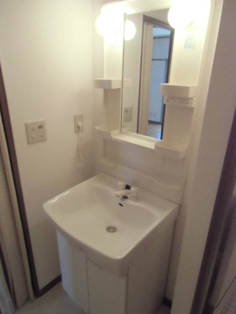 Washroom. Independent wash basin